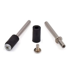 Στέλεχος Τροχού με λάστιχο 6mm.