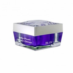 Uv Gel Pearl White Glitter 15ml