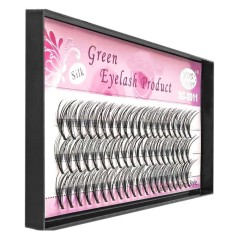 Μεταξωτά Τουφάκια Extension Βλεφαρίδων 10mm - μαύρο χρώμα