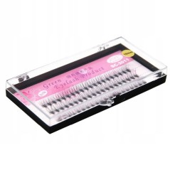 Μεταξωτά Τουφάκια Extension Βλεφαρίδων 10mm - μαύρο χρώμα