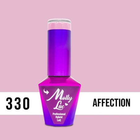 Ημιμόνιμο βερνίκι Molly Lac - Fancy Fashion - Affection 10ml N°330