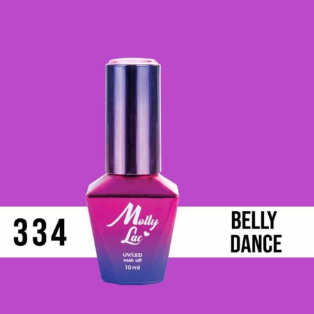 Ημιμόνιμο βερνίκι Molly Lac - Fancy Fashion - Belly Dance 10ml N°334