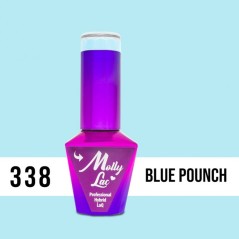 Ημιμόνιμο βερνίκι Molly Lac - Fancy Fashion - Blue Pounch 10ml N°338