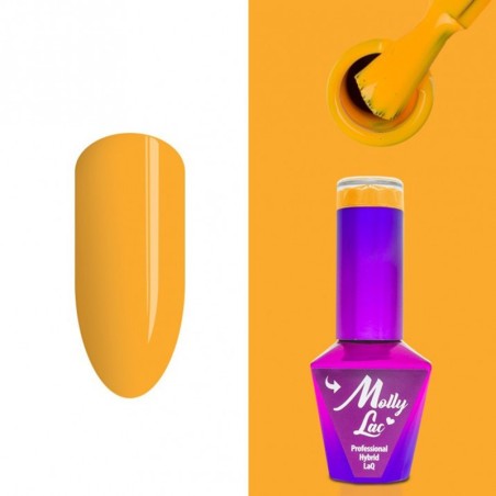 Ημιμόνιμο βερνίκι Molly Lac - Fancy Fashion - Sunrush 10ml N°336