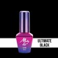 Ημιμόνιμο βερνίκι Molly Lac - Black & White - Ultimate Black 10ml