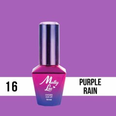 Ημιμόνιμο βερνίκι Molly Lac - Cocktails & Drinks - Purple Rain 10ml N°16