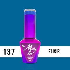 Ημιμόνιμο βερνίκι Molly Lac - Bubble Tea - Elixir 10ml N°137