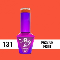 Ημιμόνιμο βερνίκι Molly Lac - Bubble Tea - Passion Fruit 10ml N°131