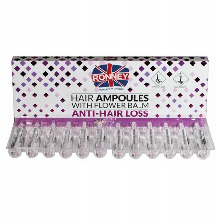 Αμπούλες μαλλιών with flower balm anti-hair loss 1x10ml