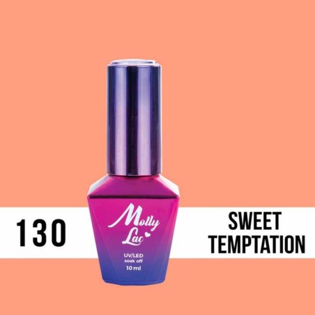 Ημιμόνιμο βερνίκι Molly Lac - Bubble Tea - Sweet Temptation 10ml N°130