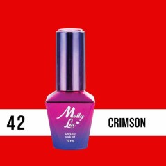 Ημιμόνιμο βερνίκι Molly Lac - Elite Women - Crimson 10ml N°42
