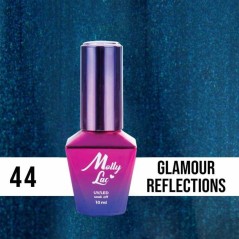 Ημιμόνιμο βερνίκι Molly Lac - Elite Women - Glamorous Reflections 10ml N°44