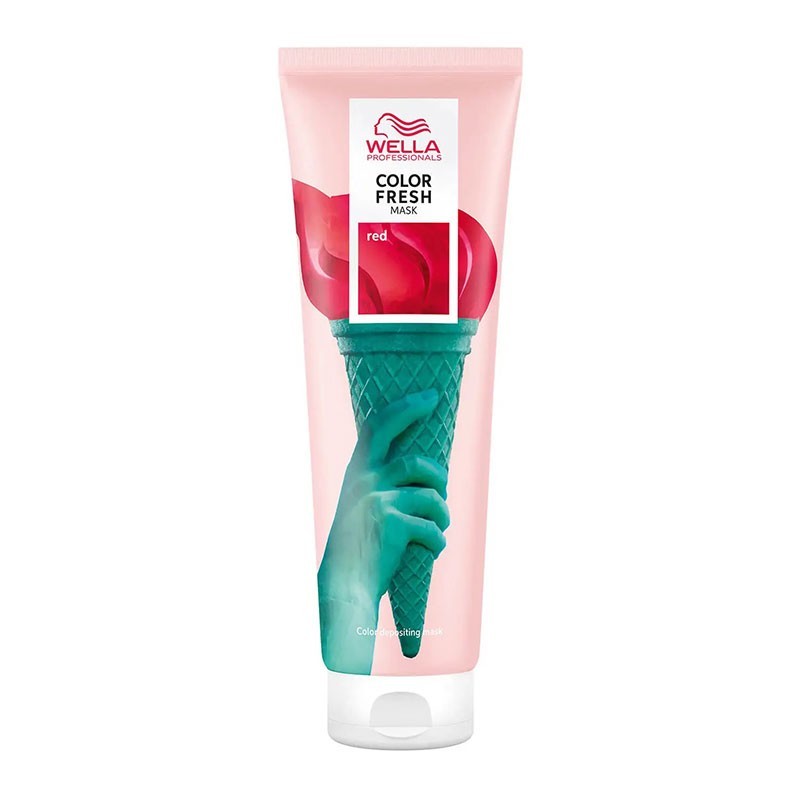 Wella Professionals Color Fresh Mask Red Coloring 150ml Wella Professionals Color Fresh Mask Red Coloring 150ml