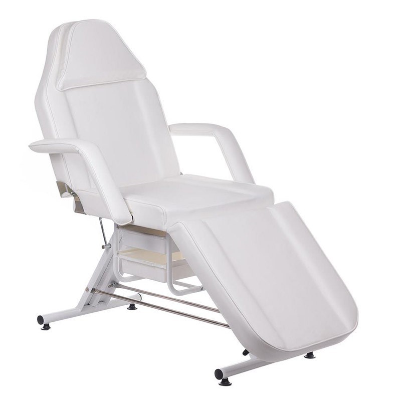 Καρέκλα κρεβάτι αισθητικής χειροκίνητα ρυθμιζόμενη με θήκες αποθήκευσης