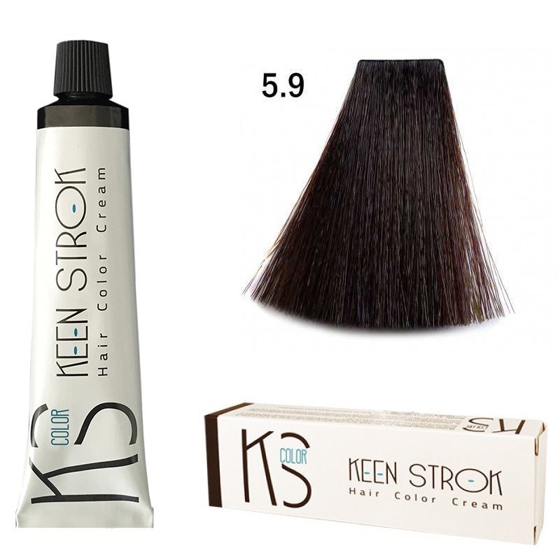 Επαγγελματική Βαφή μαλλιών Keen Strok N°5,9