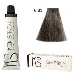 Επαγγελματική Βαφή μαλλιών Keen Strok N°6,31