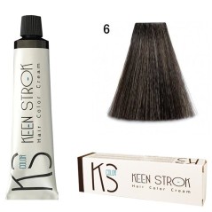 Επαγγελματική Βαφή μαλλιών Keen Strok N°6