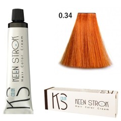 Επαγγελματική Βαφή μαλλιών Keen Strok N°mixton 0.34