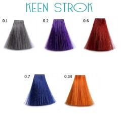 Επαγγελματική Βαφή μαλλιών Keen Strok N°mixton 0.34