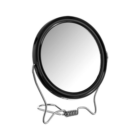 Καθρέφτης μακιγιάζ επιτραπέζιος 2πλης όψεως με μεταλλική βάση στήριξης που διπλώνει