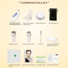 Φορητή Συσκευή Αισθητικής Μικροδερμοαπόξεσης με Διαμάντια