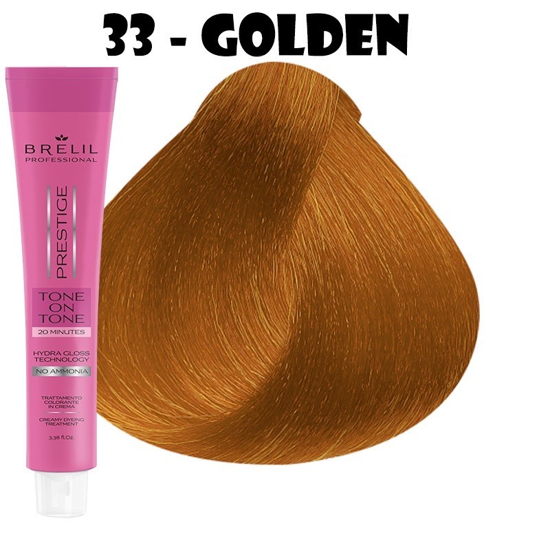 N° Gold Intensifier Brelil Prestige Tone On Tone 100ml.