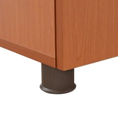 Ντουλάπι Γραφείου Αριστερό Χρώμα Κερασί