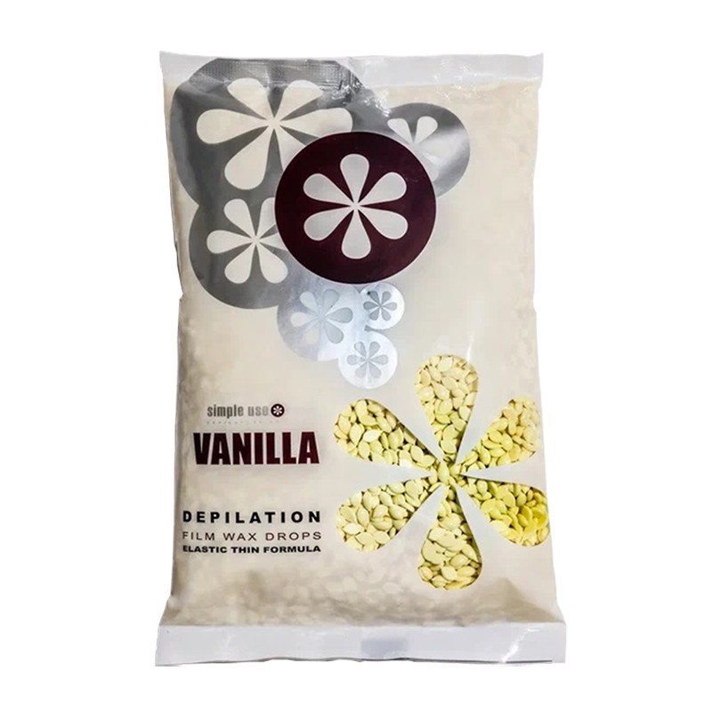 Ζεστό κερί αποτρίχωσης σε σταγόνες vanilla Χωρίς Ταινία για κανονικό & ευαίσθητο δέρμα 800gr Ζεστό κερί αποτρίχωσης σε σταγόνες vanilla Χωρίς Ταινία για κανονικό & ευαίσθητο δέρμα 800gr