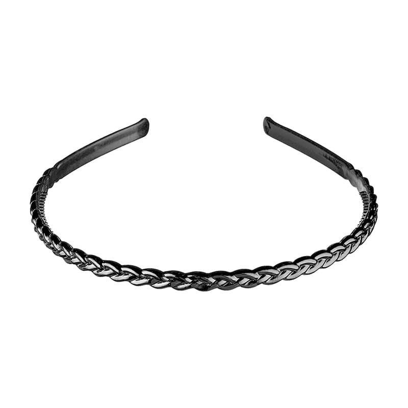 Στέκα για τα μαλλιά μαύρη