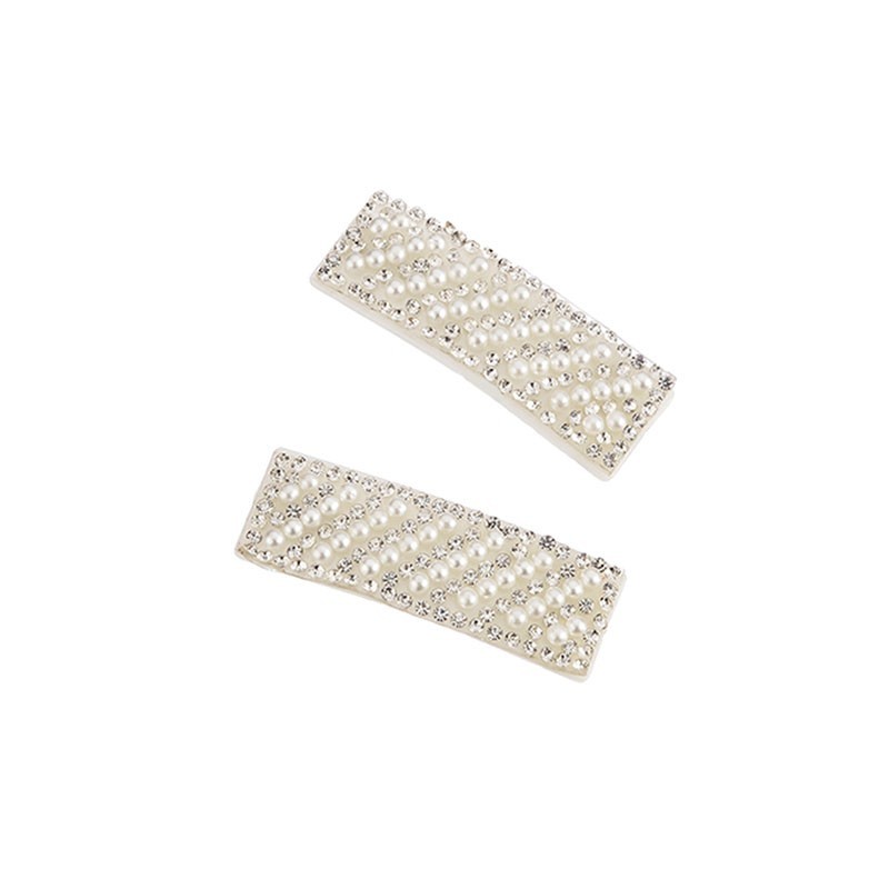 Κοκαλάκια μαλλιών με πέρλες και strass