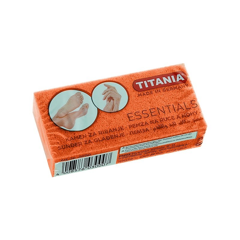 Ελαφρόπετρα Ποδιών Titania Πορτοκαλί