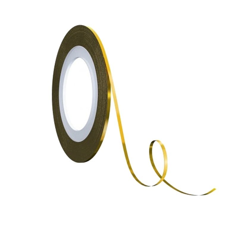 Stripping Tape χρυσή αυτοκόλλητη ταινία σχεδιασμού νυχιών