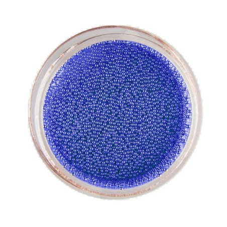 Κρυσταλλικό μπλε χαβιάρι για την διακόσμηση των νυχιών