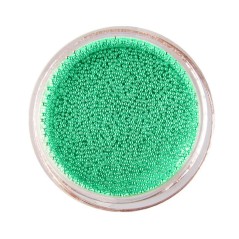 Κρυσταλλικό πράσινο χαβιάρι για την διακόσμηση των νυχιών