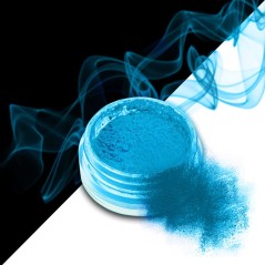 Πούδρα νυχιών γαλάζια για εφέ καπνού