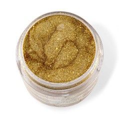 Σκόνη Ακρυλικού Χρυσή με Glitter 5,10g.
