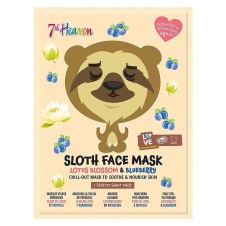 7th Heaven Sloth Animal Sheet Mask