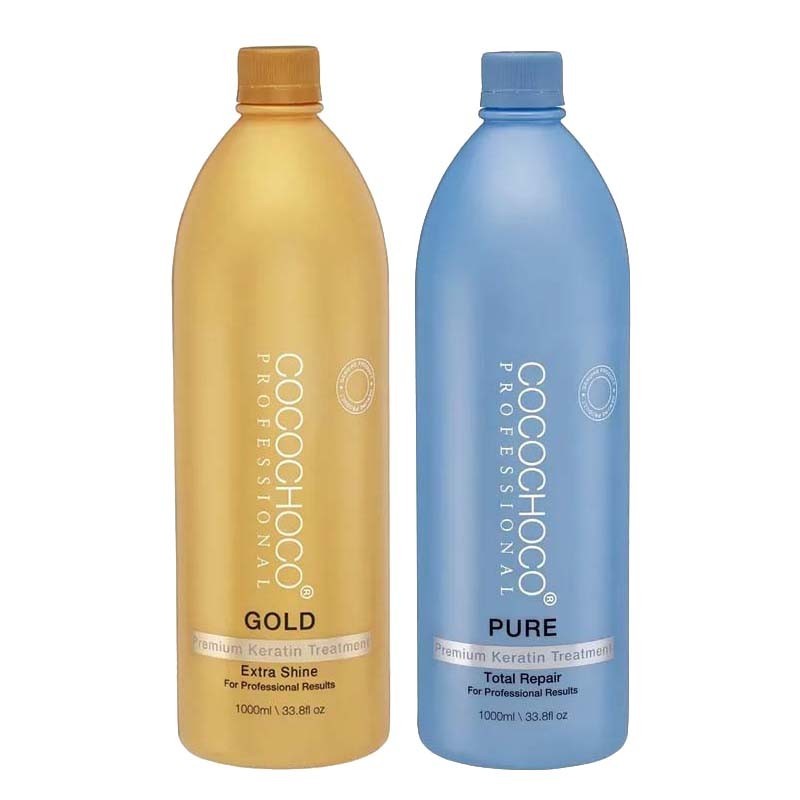 Brazilian Keratin Cocochoco Gold 1000ml + Pure 1000ml Brazilian Keratin Cocochoco Gold 1000ml + Pure 1000ml