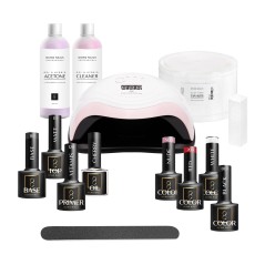 Κιτ εκκίνησης ημιμόνιμου νυχιών Ocho Nails N°7