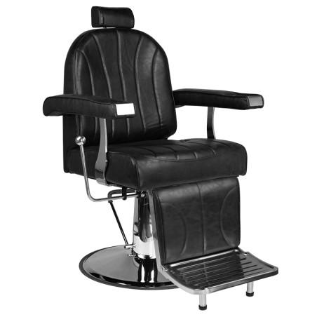 Πολυθρόνα barber Hair System SM138 Μαύρη