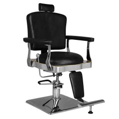 Πολυθρόνα barber Hair System SM180 Μαύρη