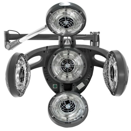Infrazon Κομμωτηρίου Gabbiano GD Επιτοίχιο – 1350Watt