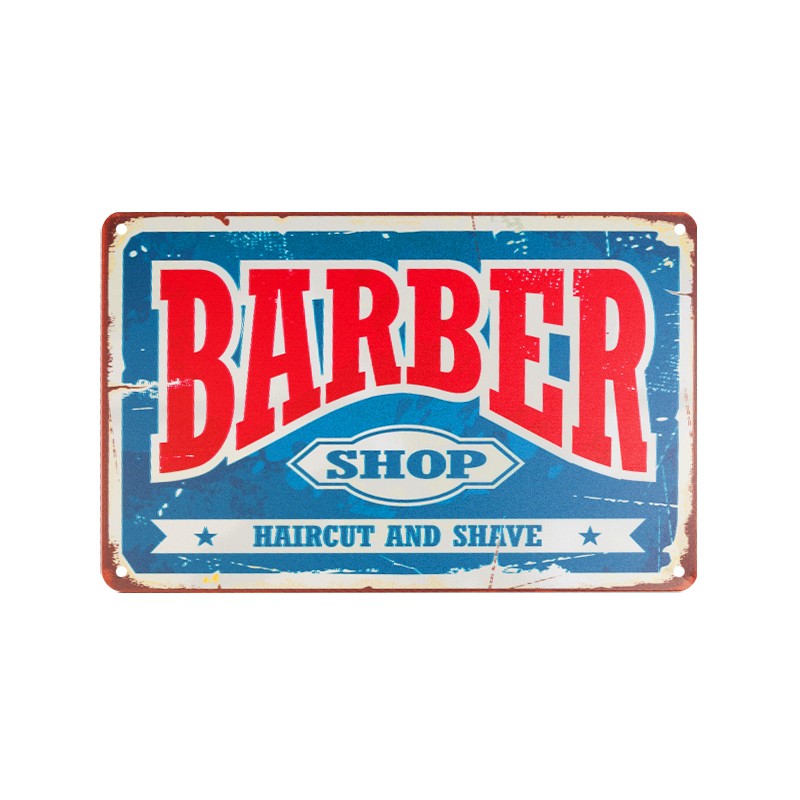 Διακοσμητικός πίνακας Barber B006