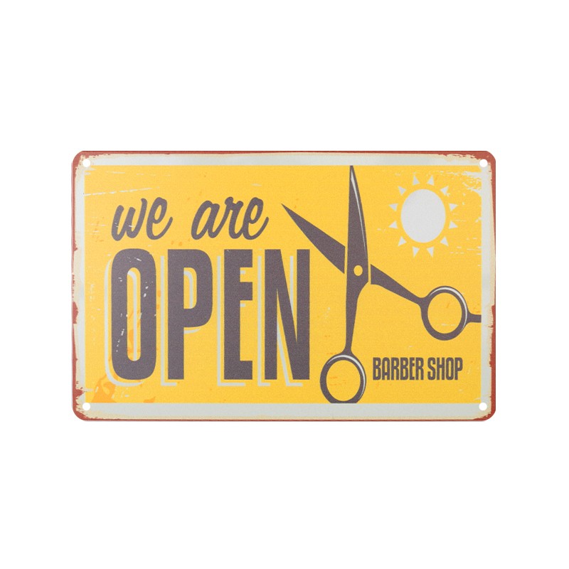 Διακοσμητικός πίνακας Barber B009