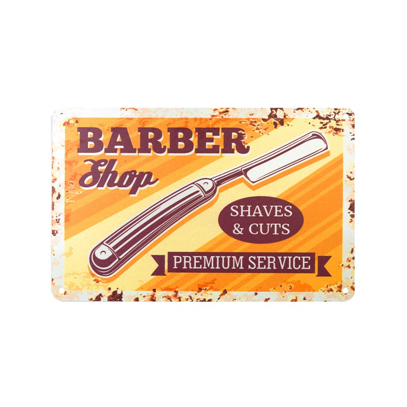 Διακοσμητικός πίνακας Barber B012