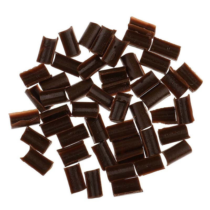 Stick κερατίνης καστανά σε σχήμα νυχιού - U για hair extensions 50 τμχ Stick κερατίνης καστανά σε σχήμα νυχιού - U για hair extensions 50 τμχ