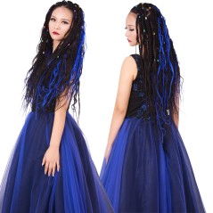 Συνθετικά μαλλιά για ράστα και πλεξούδες Cocktail kanekalon 140cm/80gr