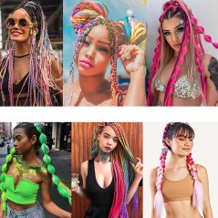 Συνθετικά μαλλιά για ράστα και πλεξούδες Jumbo kanekalon 120cm/100gr