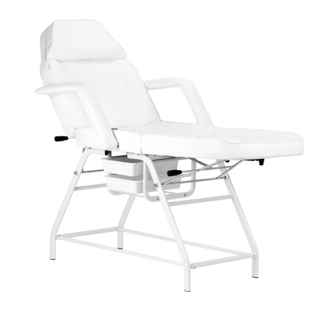 Καρέκλα κρεβάτι αισθητικής χειροκίνητα ρυθμιζόμενη με θήκες αποθήκευσης