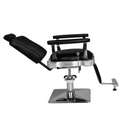 Πολυθρόνα barber Hair System SM180 Μαύρη